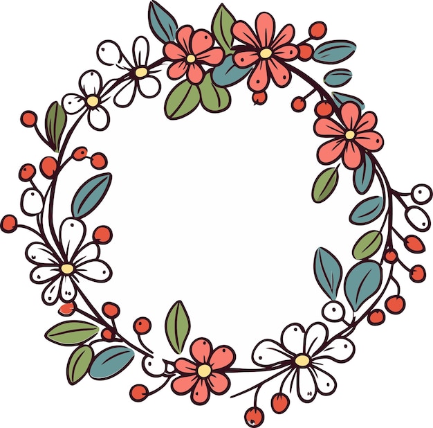 Weihnachtskränze mit Blattkreiskränze