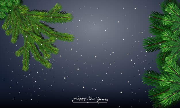 Weihnachtspostkarte. neujahrsgeschenkbanner. frohes neues jahr.