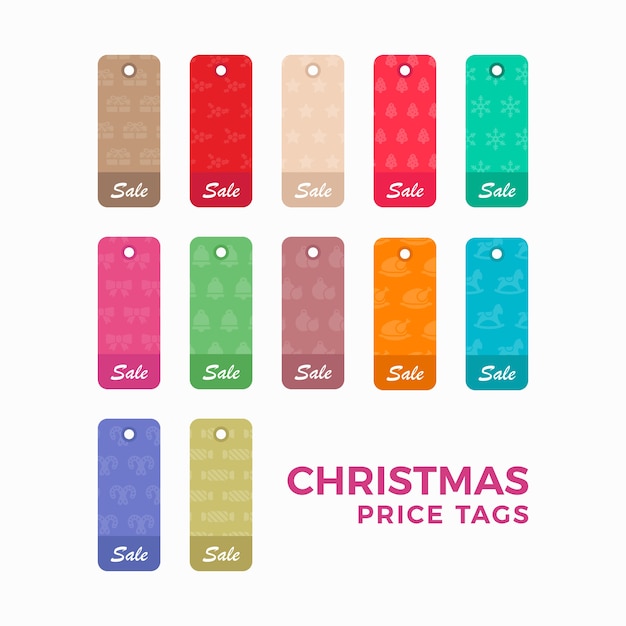 Weihnachtspreise Tags