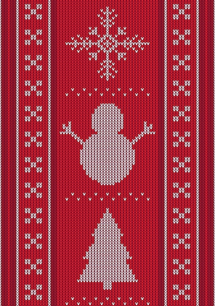 Weihnachtsschal Design