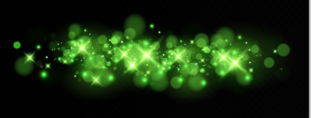 Weihnachtsstaub glühende Bokeh Konfetti Licht und Glitter Textur Überlagerung für Ihr Design Feierlich