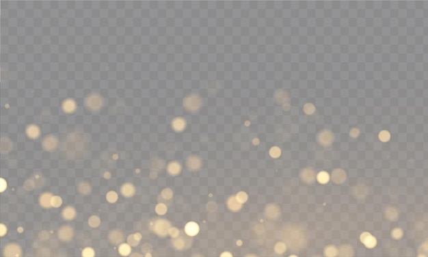 Weihnachtsstaub glühende Bokeh Konfetti Licht und Glitter Textur Überlagerung für Ihr Design Festive Spa