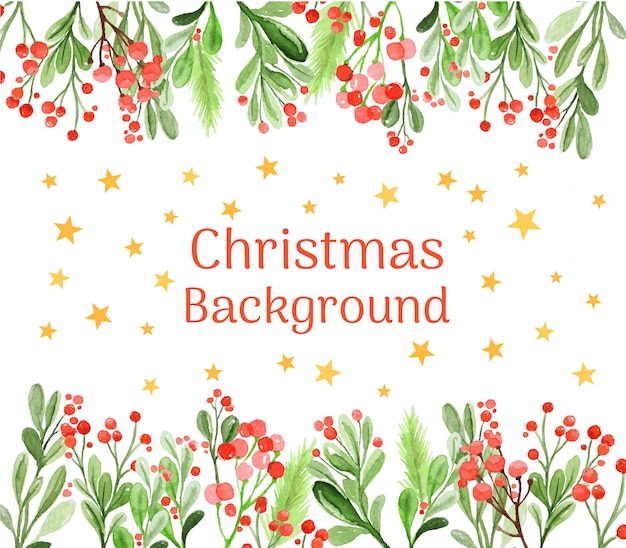 Weihnachtszweig-Hintergrund