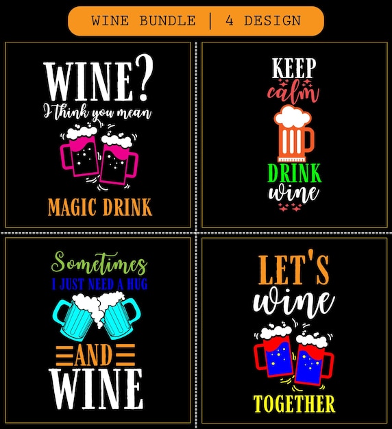 Wein svg bundle wein svg datei wein svg cricut wein typografie vektor design weingeschenke