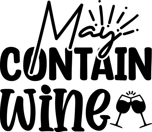 Wein Zitate Handwerk SVG Design