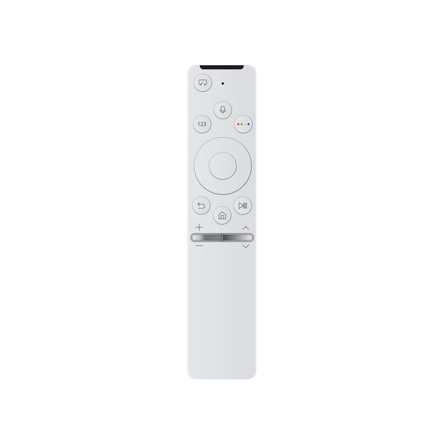 Weiße Fernbedienung für Fernseher Vector