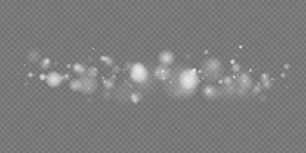 Weißer Bokeh-Hintergrund mit weichem Glanz und Glitzer abstraktes luxuriöses und festliches Design für den Urlaub