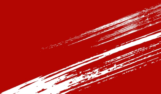 Weißer Grunge auf rotem Hintergrund