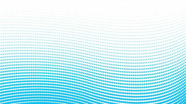 Weißer Hintergrund mit blauen Halbtonpunkten