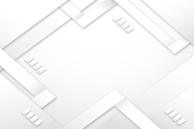 Weißer monochromer Hintergrund im Papierstil