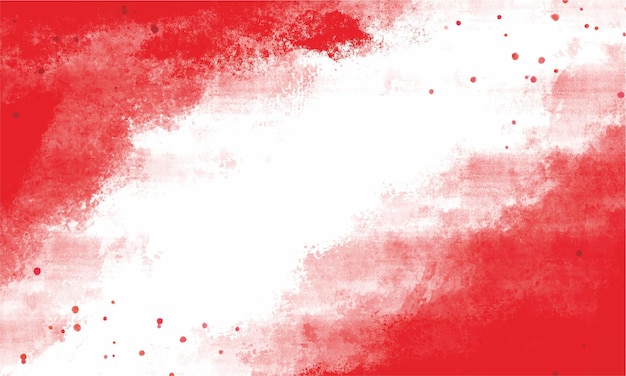 Weißer und roter diagonaler Aquarellschmutzbeschaffenheitshintergrund