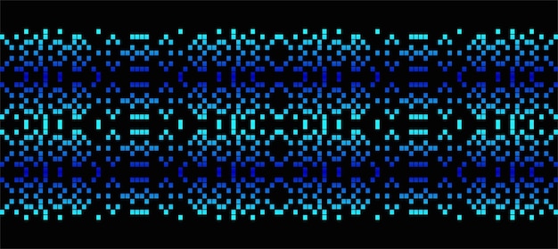 Weißes digitales Muster Design 263 Tapeten-Hintergrund-Vektor