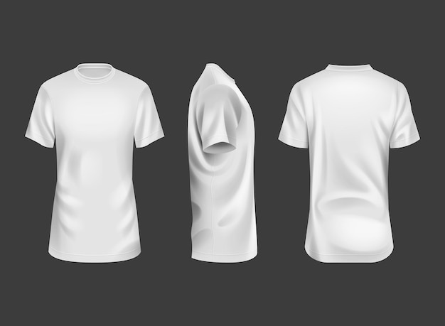 Weißes T-Shirt-Mockup