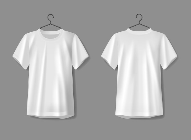 Weißes T-Shirt-Mockup