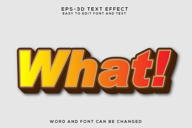 Welcher 3D-Texteffekt