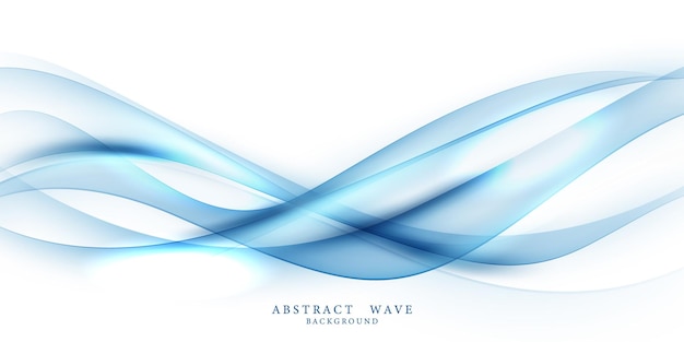 Wellenabstrakt-Hintergrund moderne Design-Vektorillustration