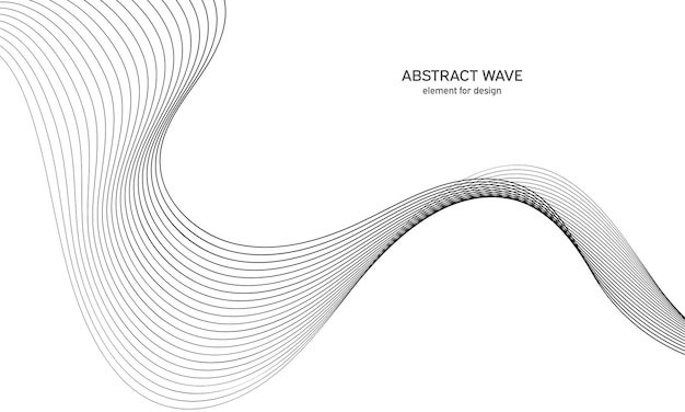 Vektor wellenelement-equalizer für design.