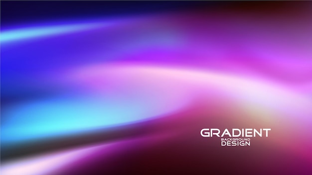 Wellenstil mit gradienten Hintergrundfarben