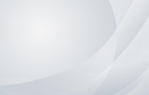Wellige, elegante Linien auf weißem Hintergrund