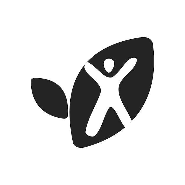 Wellness-logo-vorlage icon illustration markenidentität isolierte und flache illustration vektorgrafik