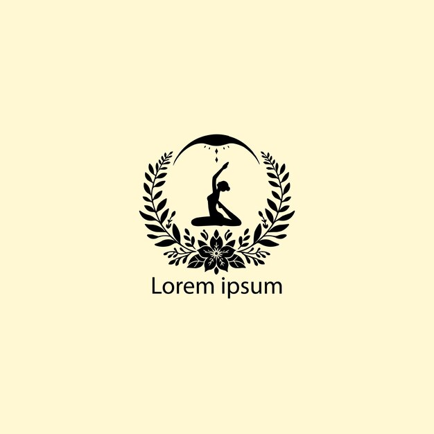 Wellness-Yoga-Logo für die Marke