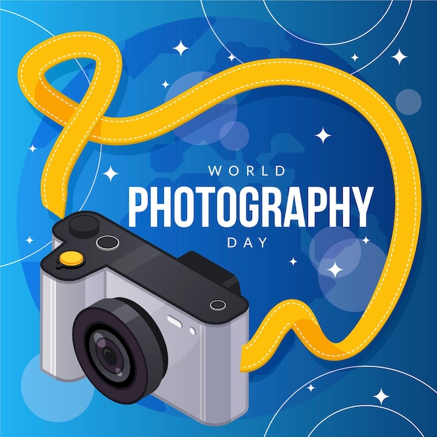 Weltfotografietag mit kamera