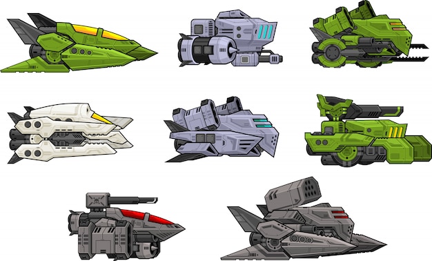 Weltraum-Shooter Sprite