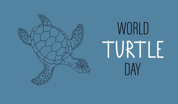 Welttag der schildkröte