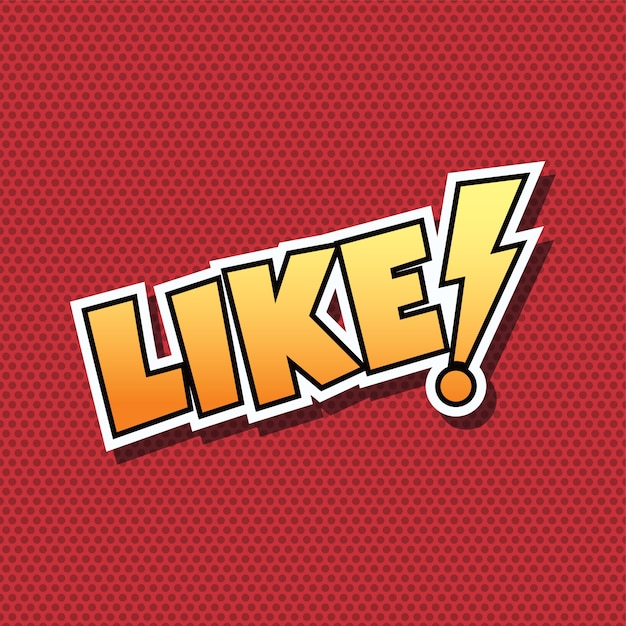 Wie Comic Speech Bubble Cartoon