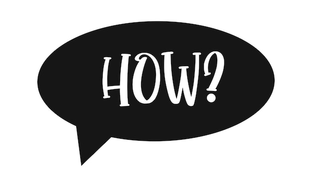 Wie Frage Sprechblase FAQ-Symbol Informations-Idee-Beratungszeichen