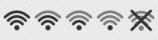 Wifi, Wireless, Wlan, Internet, Signal, Flache, Heiligenbilder, Für, Apps, Oder, Websites, Freigestellt, Auf, Durchsichtig, Hintergrund