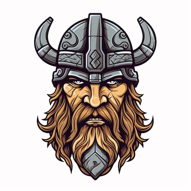 Wikinger antikes vektordesign nordisch keltisch nordische illustration symbol mittelalterlich skandinavisch
