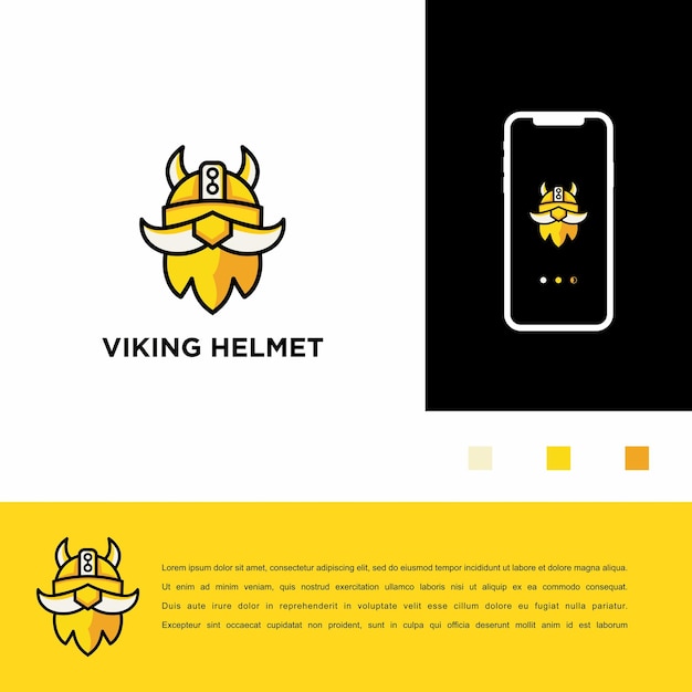 Wikinger helm logo