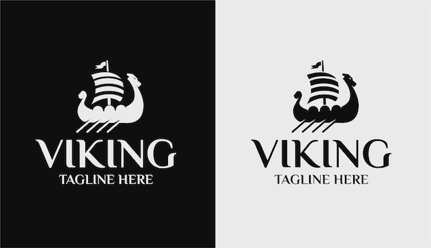 Wikingerschiff-logo-design