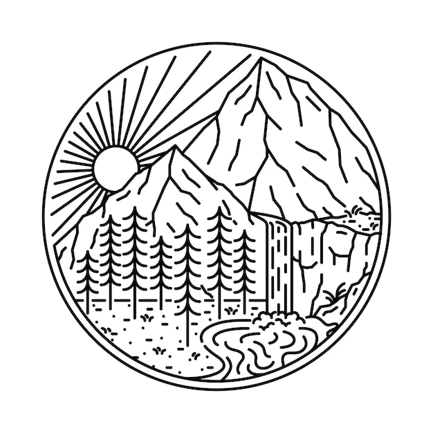 Wilde Naturillustration