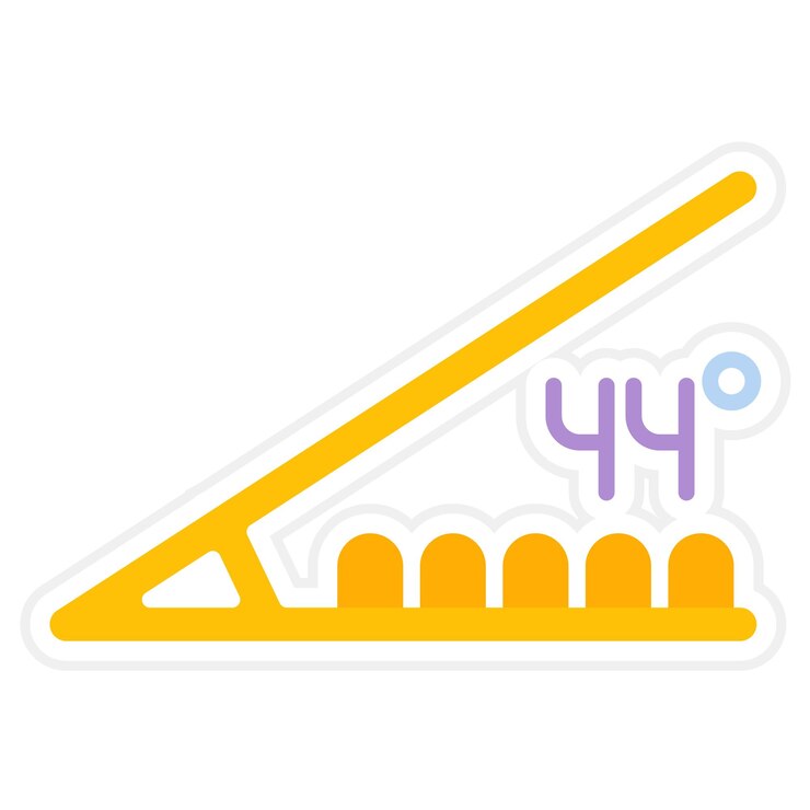 Vektor winkel-icon-vektorbild kann für die schule verwendet werden