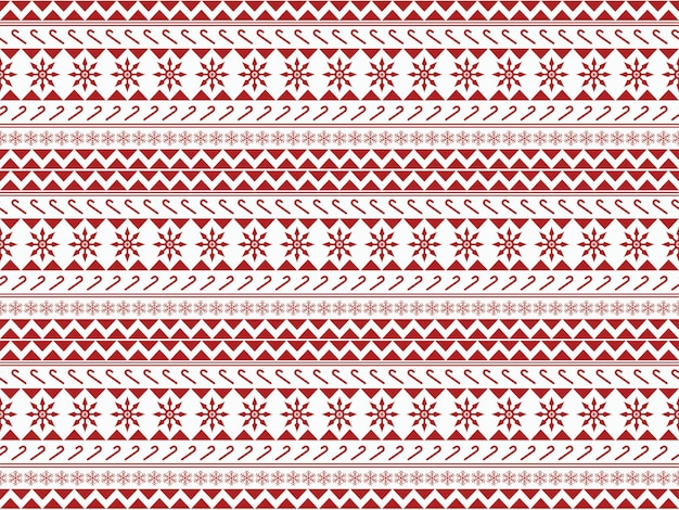 Winter nahtlose tribal hintergrund frohe weihnachten neujahr ornament muster vektor vorlage saison