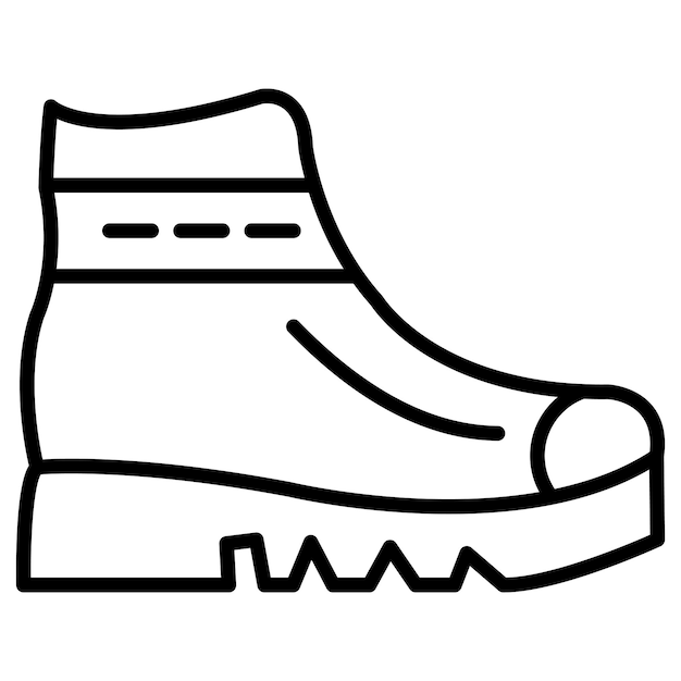 Winter-Stiefel-Symbol