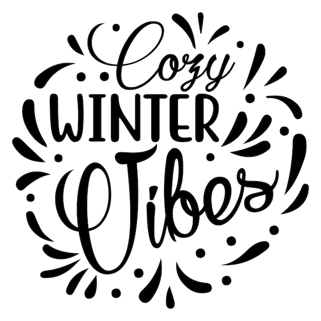 Vektor winter-svg-design