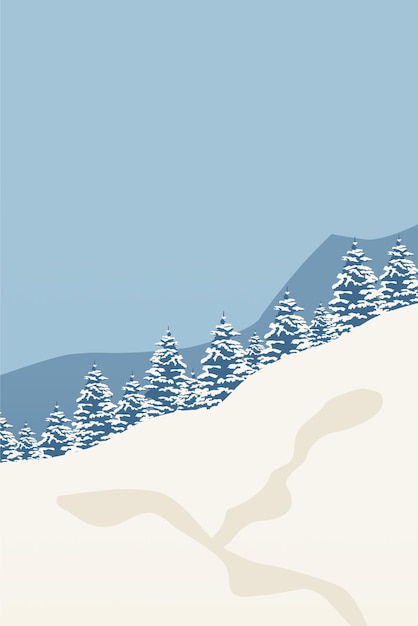 Winterlandschaft Wand kunstdruck Winter Wanddekoration Poster druckbare verschneite Berge Wandkunst Dekoration Poster