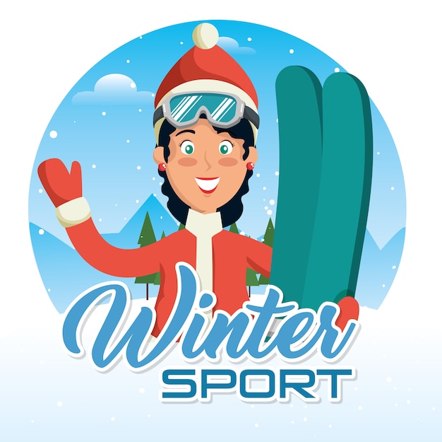 Wintersportler