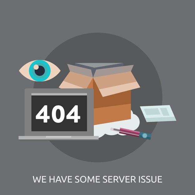 Wir haben ein Serverproblem