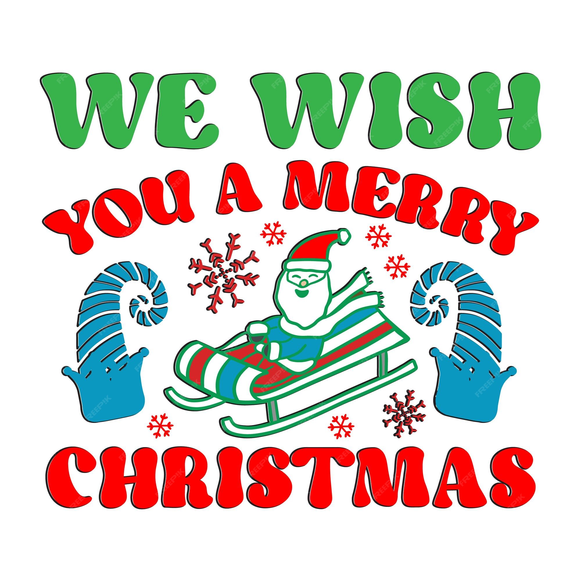 Wir wünschen ihnen frohe weihnachten text weihnachtszitat retro wellig