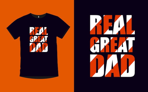 wirklich toller Vater Typografie T-Shirt Design