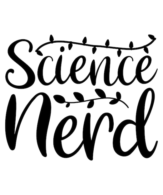 Wissenschaft nerd wissenschaft zitiert svg