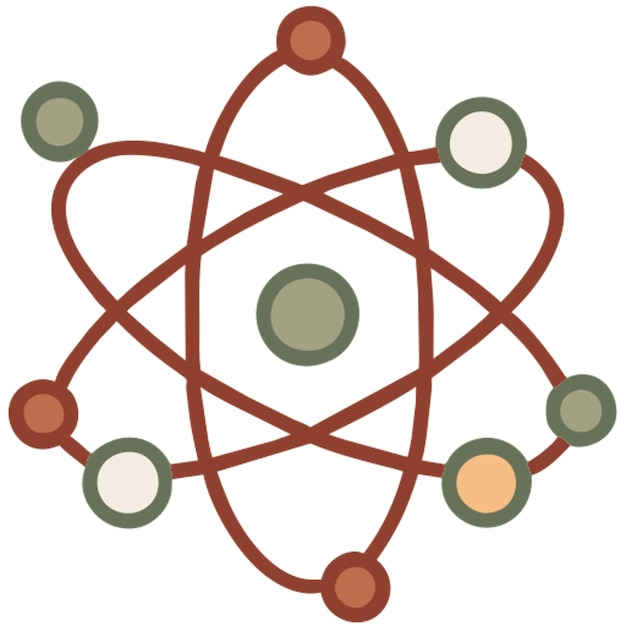 Vektor wissenschaftliches symbol