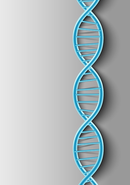 Wissenschaftshintergrund mit DNA-Thema