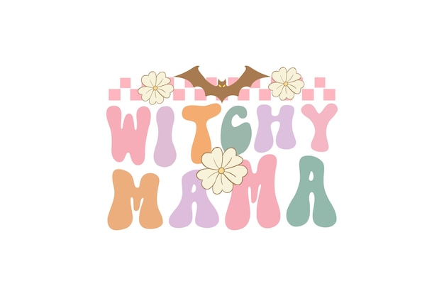 Witchy mama vektordatei