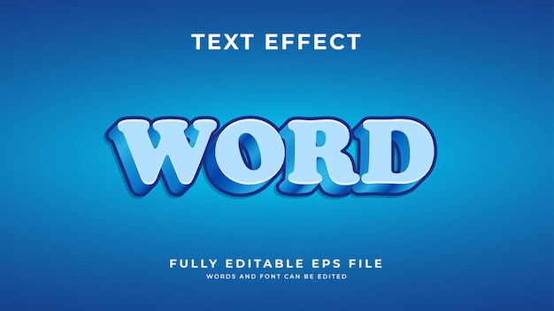 Word-Text-Effekt