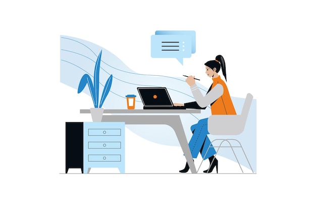 Workflow-Konzept mit People-Szene